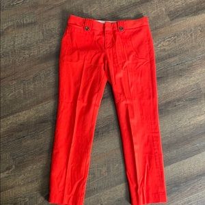 Banan Republic Red Dress Pants